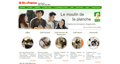 Desktop Screenshot of cfa-moulindelaplanche.fr